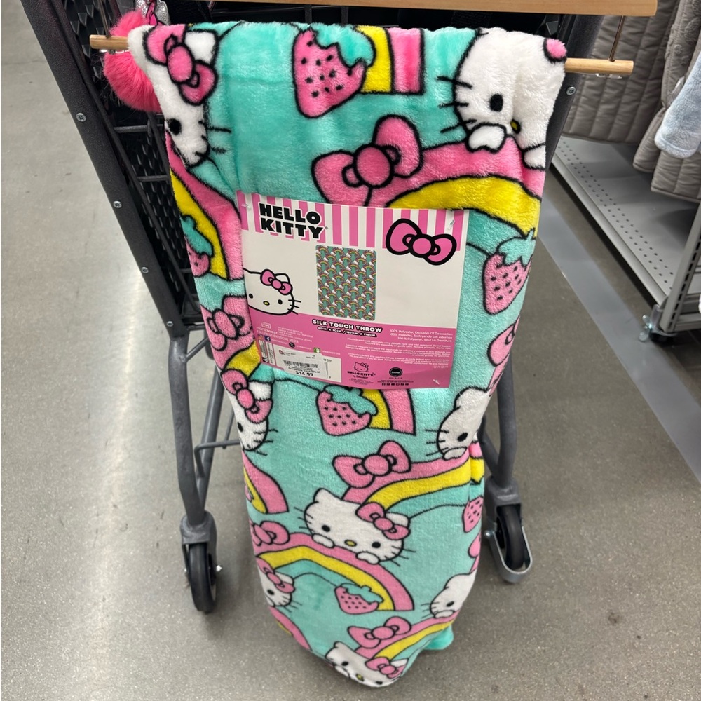 Hello Kitty Rainbow Blanket